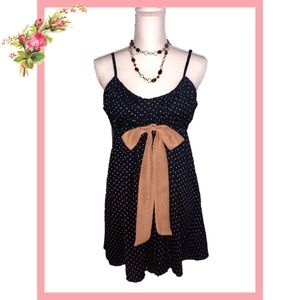 🌸 NWT Alythea Black Spaghetti Strap Dress
